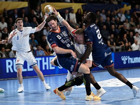 Handball Champions League Montpellier Erk Mpft Sich Viertelfinale