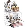 Amazon DreamGenius Makeup Organizer 3 Pieces Acrylic Cosmetic