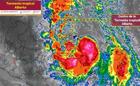 Tormenta tropical Alberto podría impactar en Tampico Protección