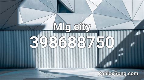 Mlg City Roblox Id Roblox Music Code Youtube