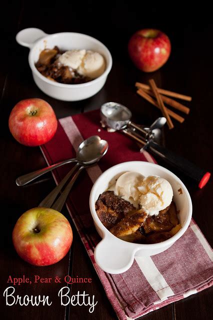 Apple Pear And Quince Brown Betty Recipe Back To The Cutting Board