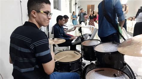 1000 Graus Renascer Praise Drumm Cover Gospel YouTube