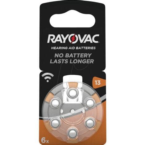 RAYOVAC Varta 04606945416 Single Use Battery PR48 Zinc Air 1 4