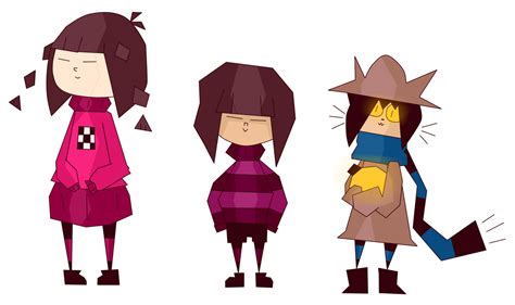 Madotsuki Frisk And Niko By Pacherry Iko On Deviantart