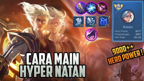 CARA MAIN NATAN HYPER COMBO NATAN EMBLEM BUILD TERSAKIT 2023