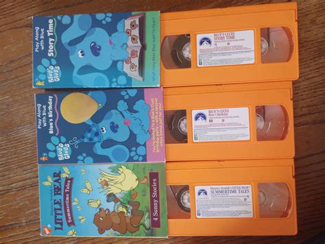 Nick Jr/bob the Builder VHS Lot 11 Tapes lazytown, Blue's Clues ...