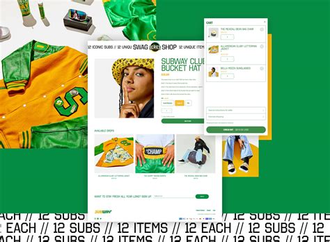 Subway Swag Shop | Thinkingbox