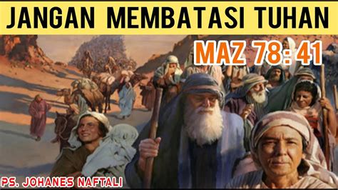 Doa Pagi Jumat April Ps Johanes Naftali Jangan Membatasi