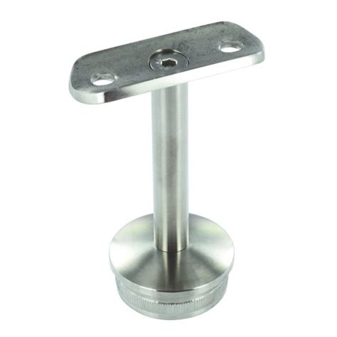 Handrail Saddle For Round Post In Line Logic Balustrade