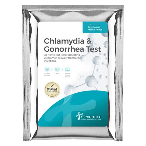 Chlamydia And Gonorrhea Test At Home Std Test Kit