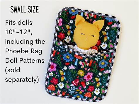 Doll Sleeping Bag Sewing Pattern In Sizes Pdf Sewing Pattern Pin