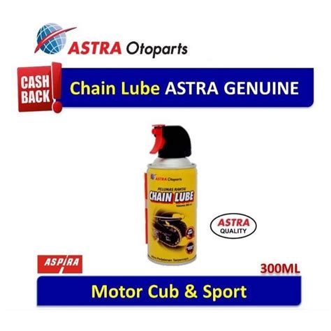 Jual Pelumas Rantai Motor Aspira Chain Lube Ml Original Shopee