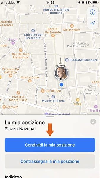 Condividi La Tua Posizione Con Iphone O Ipad Ab