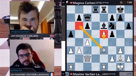 QUEEN VS ROOK BISHOP Maxime Vachier Lagrave Vs Magnus Carlsen