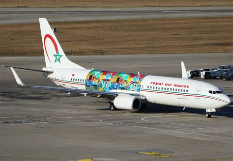 Boeing 737 86N Royal Air Maroc CN RGH In Mboko Livery G Flickr