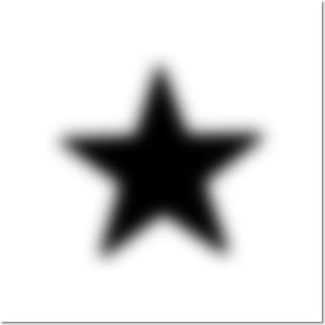 Black Blurry Star by sikidesigns | Black star background, Star wall art ...