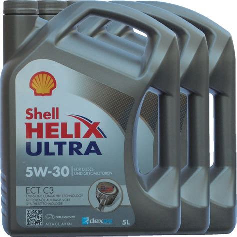 Shell 5W-30 Helix Ultra ECT C3 | 15 Litres | Buy online motor oil