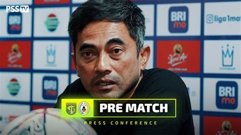 Pre Match Press Conference Persebaya Surabaya Vs Pss Sleman Youtube