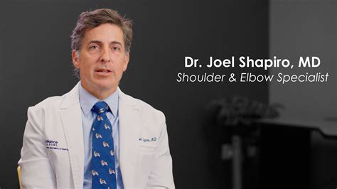 Dr Joel Shapiro Shoulder And Elbow Specialist Orthopedic Specialists