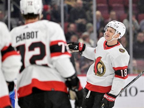 GARRIOCH Captain Brady Tkachuk Scores The Winner As Senators Knock Off