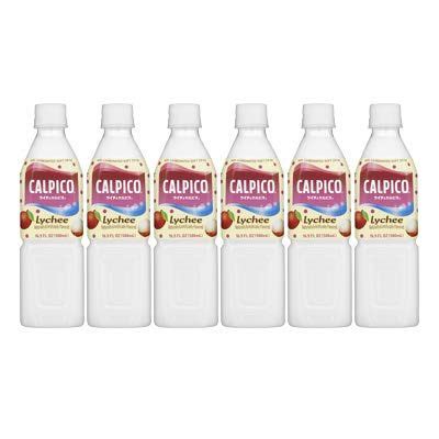 CALPICO Lychee 500ml (Pack of 6) CALPIS | Lychee, Yogurt flavors, Carbonated drinks