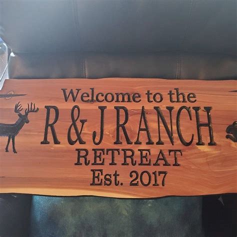 Custom Outdoor Name Signs Custom Wood Cabin Signs Personalized Etsy Wooden Carved Signs