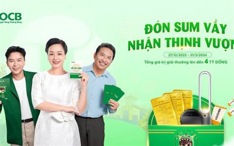 Ocb Tìm Chủ Nhân 10 Lượng Vàng Sjc Nhân Dịp đầu Năm Mới 2024