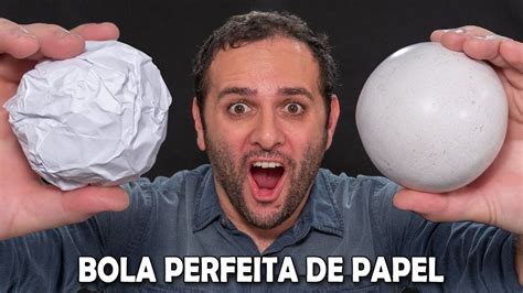 Fizemos A BOLA DE PAPEL Perfeita Papelaria Manualidades Bola