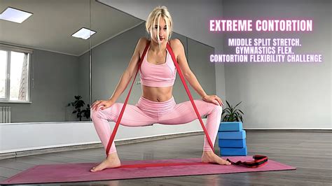 Middle Split Stretch Gymnastics Flex Contortion Flexibility Challenge