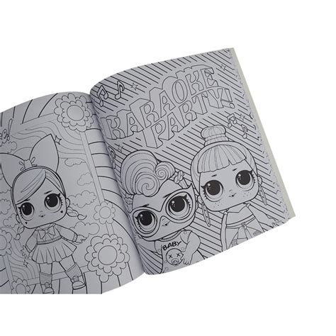 Livro Para Colorir Infantil LOL Surprise Ed Online PT 1 UN Artes