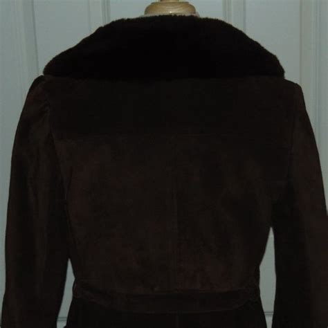 Jackets And Coats Genuine Suede Leather Long Coat Poshmark