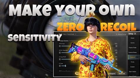 How To Make Your Own Sensitivity Best Zero Recoil Sensitivity For