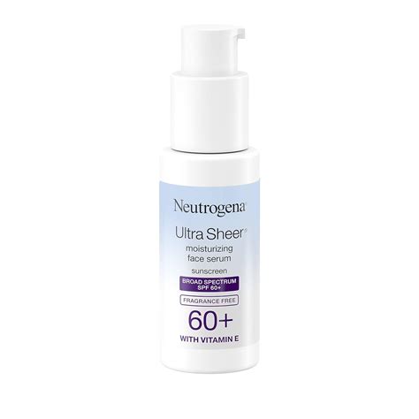 Neutrogena Ultra Sheer Moisturizing Face Serum With Vitamin