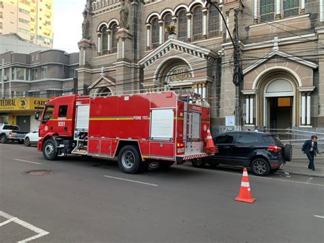 Princípio de incêndio é registrado na Catedral de Passo Fundo Rádio