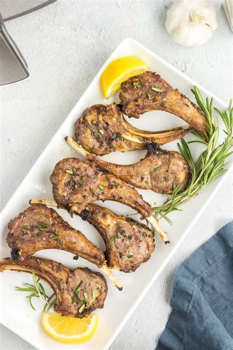 Air Fryer Lamb Chops Recipe 7 Minutes The Big Mans World