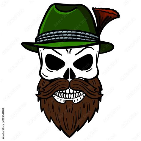 Vector Skull Hat