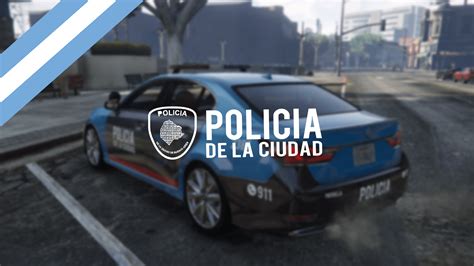 Lexus GS 350 Policia De La Ciudad Add On FiveM Buenos Aires