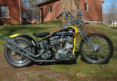 Biker Excalibur II 1969 Harley FLH Shovelhead Custom Bobber By Bobber