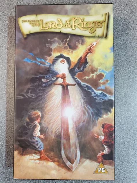 The Lord Of The Rings Animated Version Vhs Picclick Uk