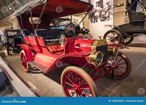 The 1909 Ford Model T Touring Car Editorial Image - Image of design, attraction: 158094850