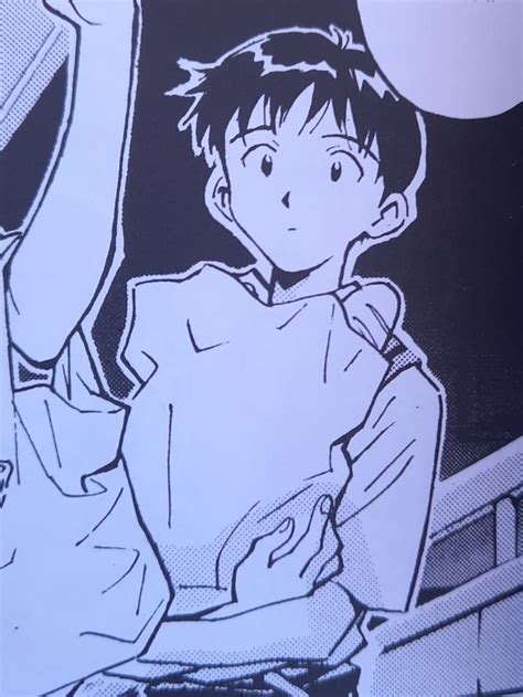 Shinji Ikari Evangelion Manga En 2024 Personajes De Evangelion