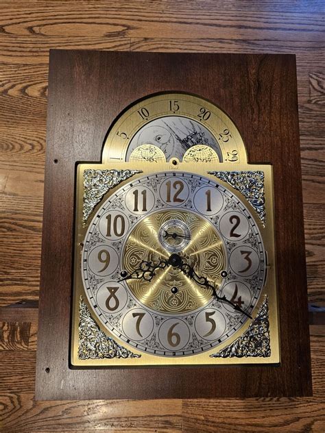 Colonial Triple Chime Grandfather Clock Kieninger 79k 116cm Movement Dial Rare Ebay