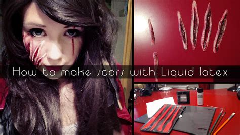 How to create Scars and Wounds with Liquid Latex by Sayuri-Shinichi on ...