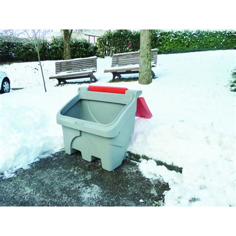 Bac à sel PE 130 litres Déneigement Protecto