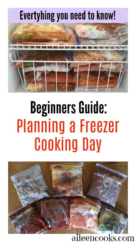 Beginner S Guide To Planning A Freezer Cooking Day Aileen Cooks