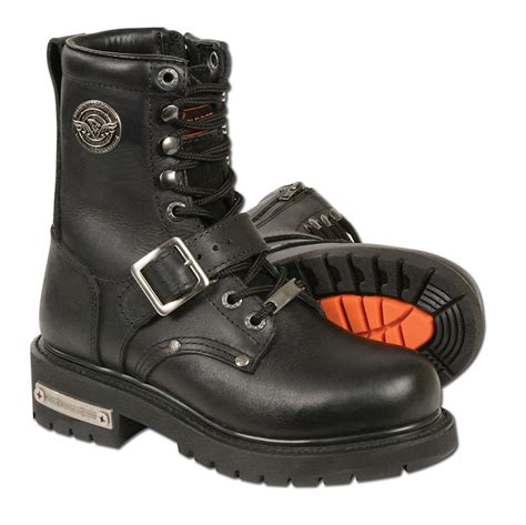 Milwaukee Leather Women's Classic Motorcycle Boots | Maine-Line Leather