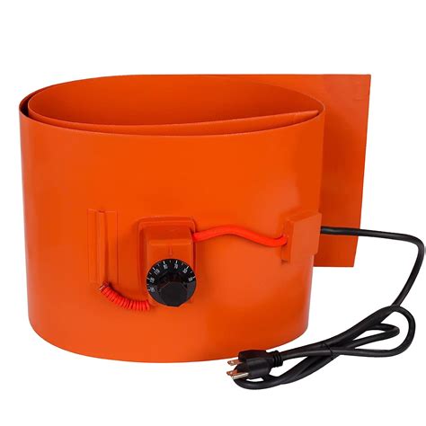 Drum Pail Heater 55 Gallon Ysjwaer 10inch Heat Pad Silicone Barrel