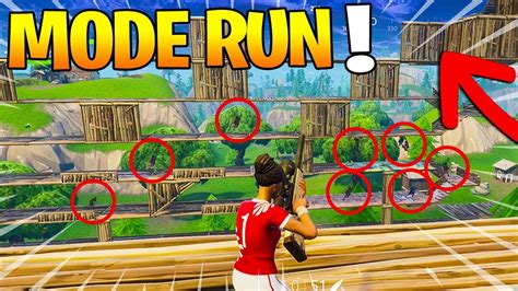 SNIPER VS RUNNER Sur Fortnite Battle Royale PARTIE PERSO YouTube