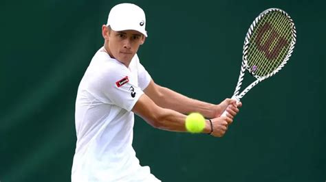 Alex de Minaur reacts to tough Wimbledon second round loss