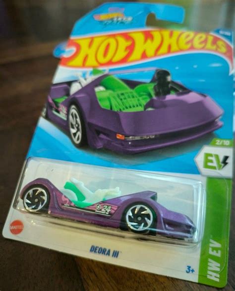 New Deora III HW EV Electric Vehicle 24 Hot Wheels HotWheels Car